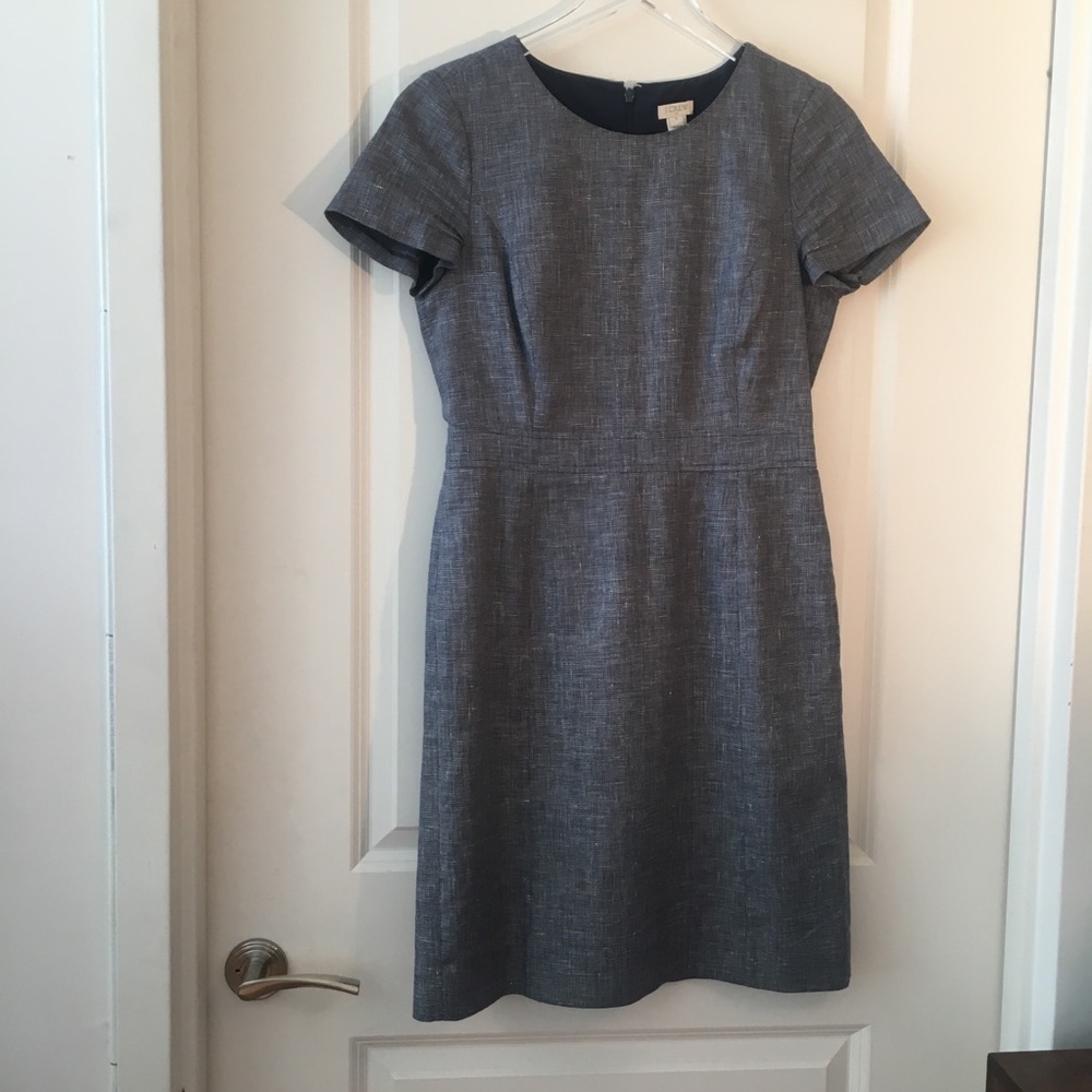 J. Crew Factory | dobby cap-sleeve dress 4